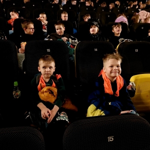 Przedszkolaki w kinie na filmie "Wróżka zębuszka"
