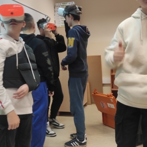 Okulary VR na lekcjach