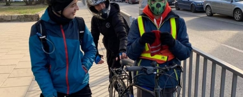 Szkolny fakultet rowerowy - pierwszy wyjazd po przerwie zimowej